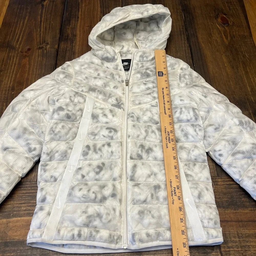 Nike Sportswear Synthetic Fill EcoDown Jacket Women's Medium White Marble‎